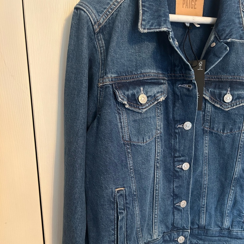 PAIGE Rowan Jean Jacket. Brand New - Picture 7 of 8